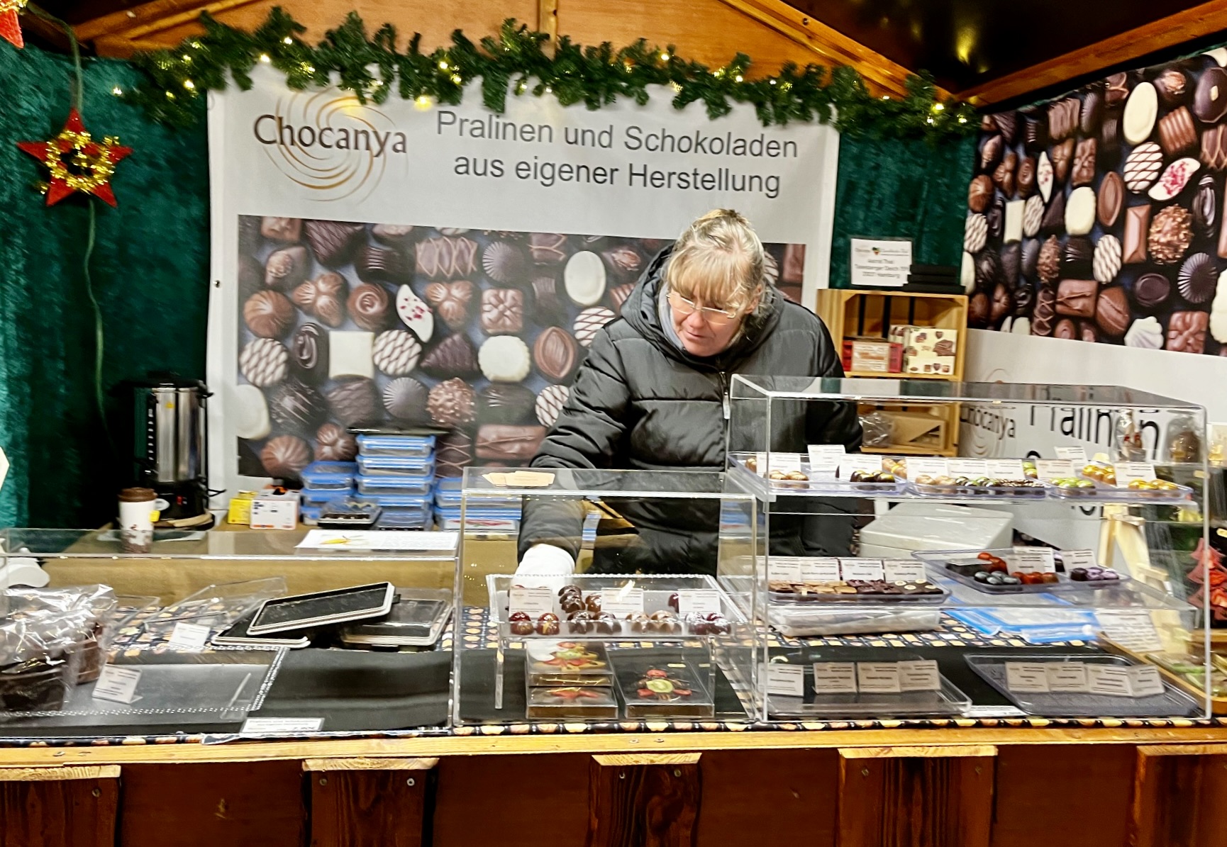 Die Chocolatiére Königin vom Wochenmarkt