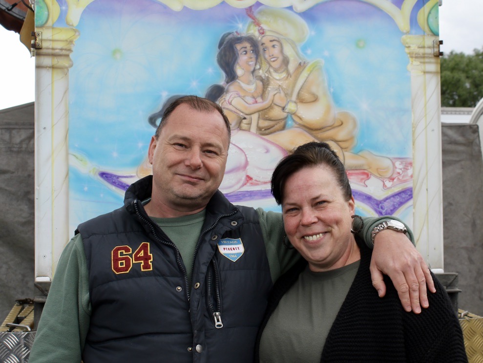 Schaustellerpaar Christian und Bianka R.-B. im Corona-Lockdown